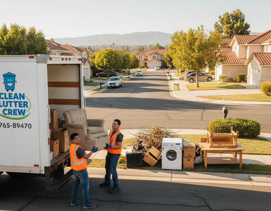Quick Haul Away Junk Santa Clarita For Garage And Shed Cleanups