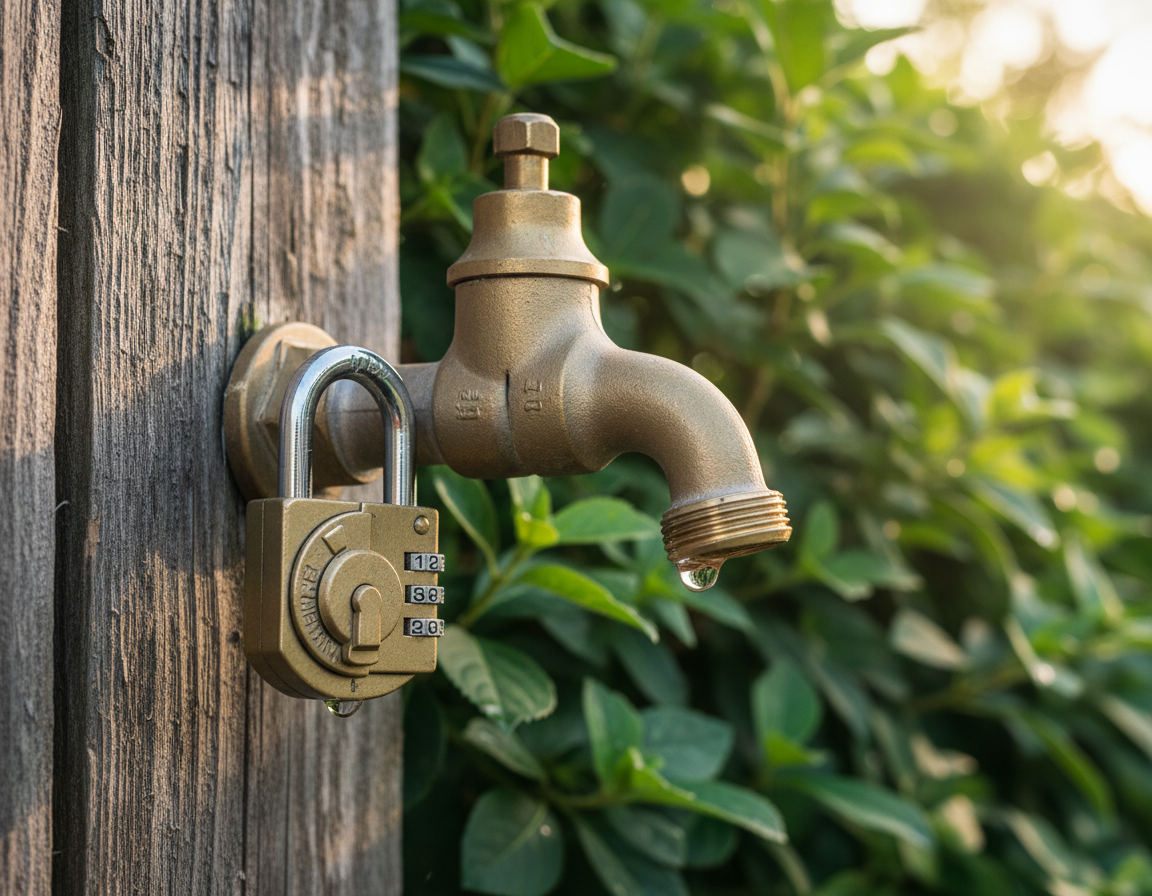 How a Hose Bibb Lock Prevents Water Theft