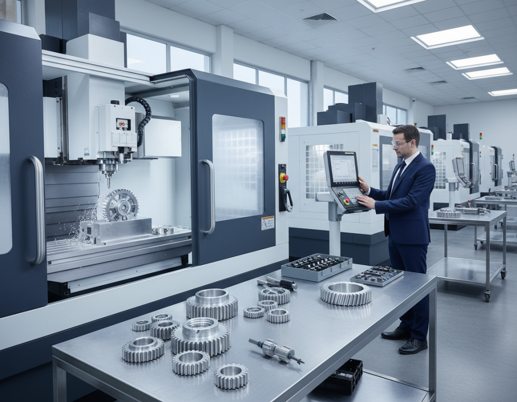 Industrial CNC And Manual Machining For Specialized Components