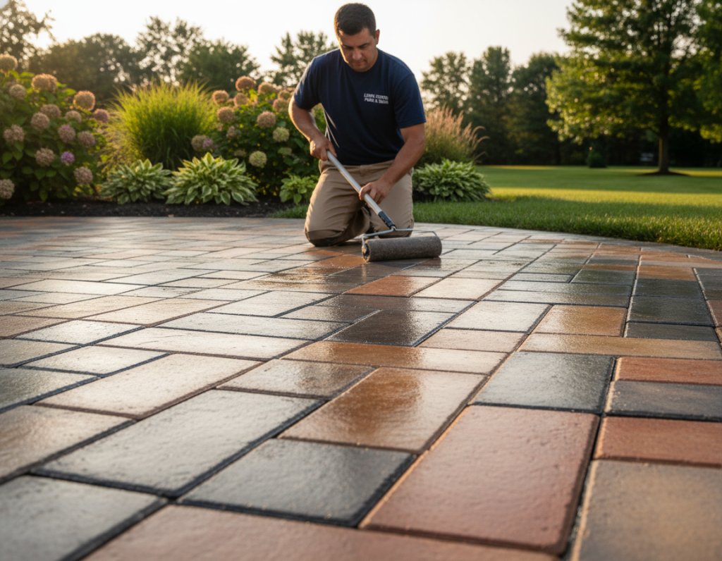 Hilliard Paver Sealing for Flagstone and Limestone