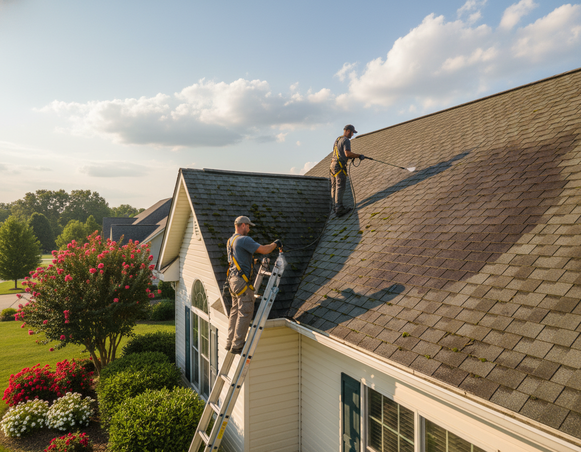 Westerville Roof Cleaning for Vinyl and Metal