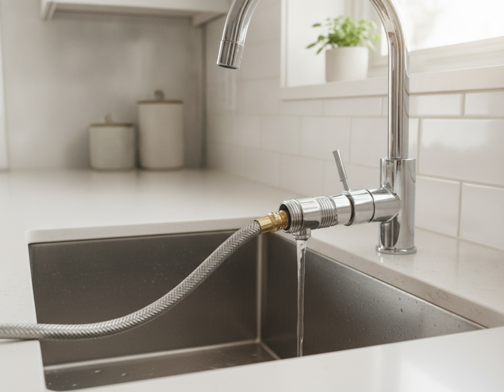 The Best Heavy Duty Sink Faucet To Hose Adapter for Workshop Sinks
